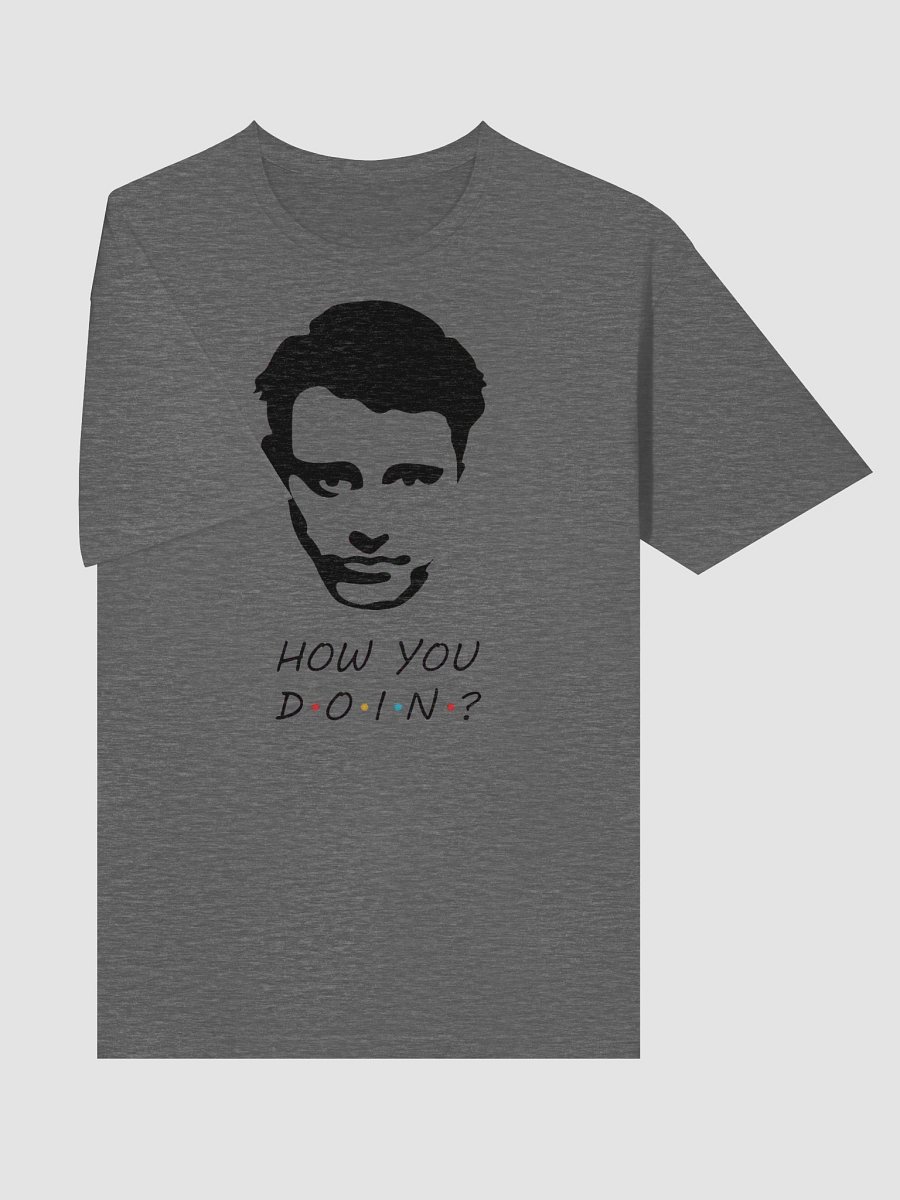 Minimalist 'How You Doin'?' Face T-Shirt product image (13)