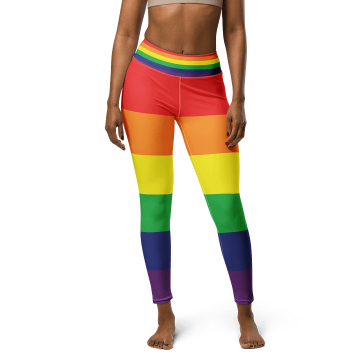 Rainbow Pride Flag Leggings product image (1)