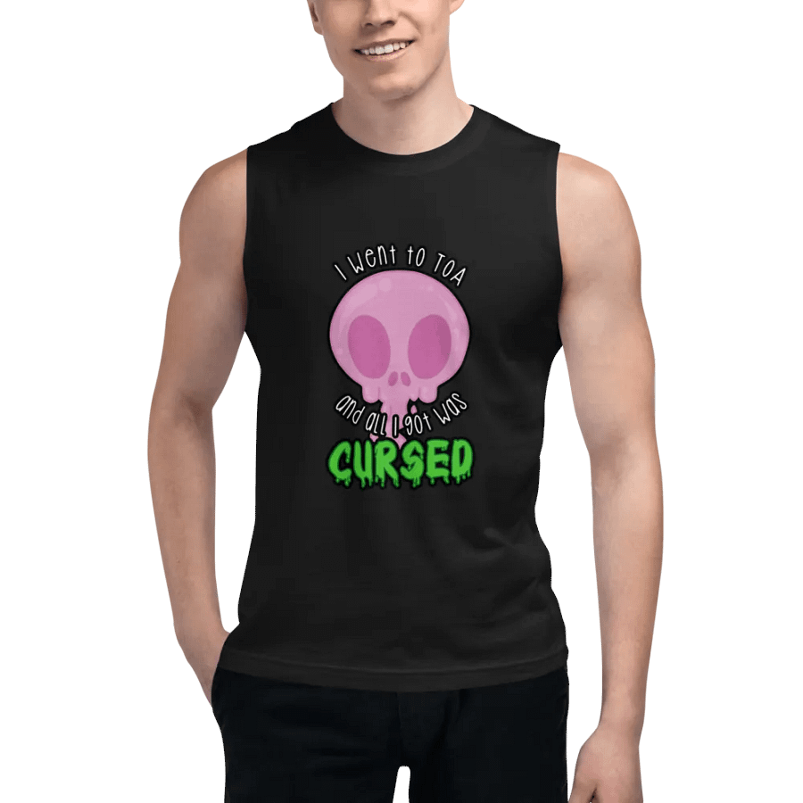 All I Got Was Cursed - Paladin - Men's Style Muscle Tank product image (5)