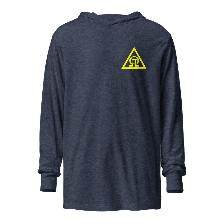 Delta Omega Pi - Dare Mighty Deeds Long Sleeve Hooded Tee product image (5)