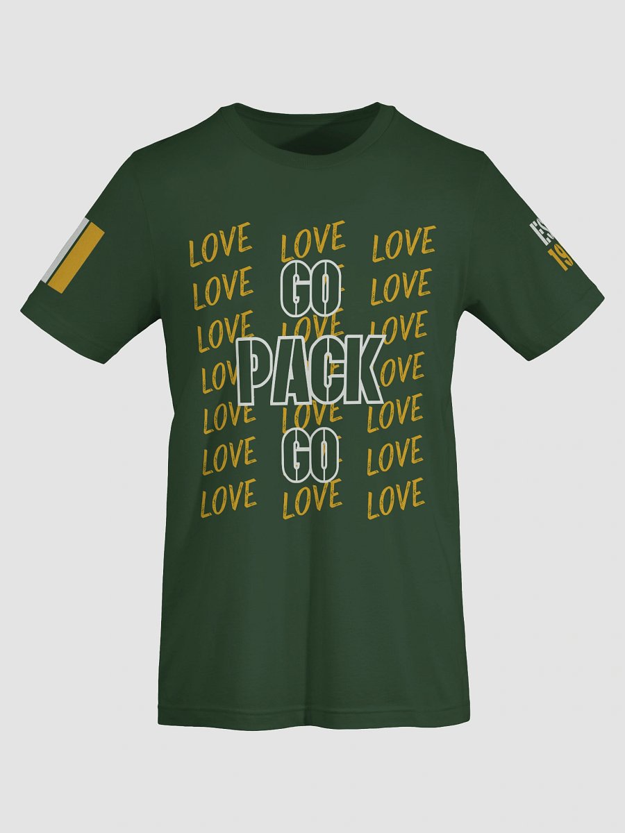 Never Enough Love Green Bay T-Shirt product image (7)