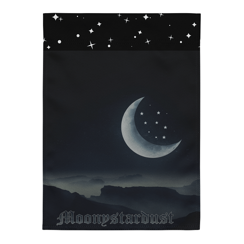 Moony logo Garden Flag