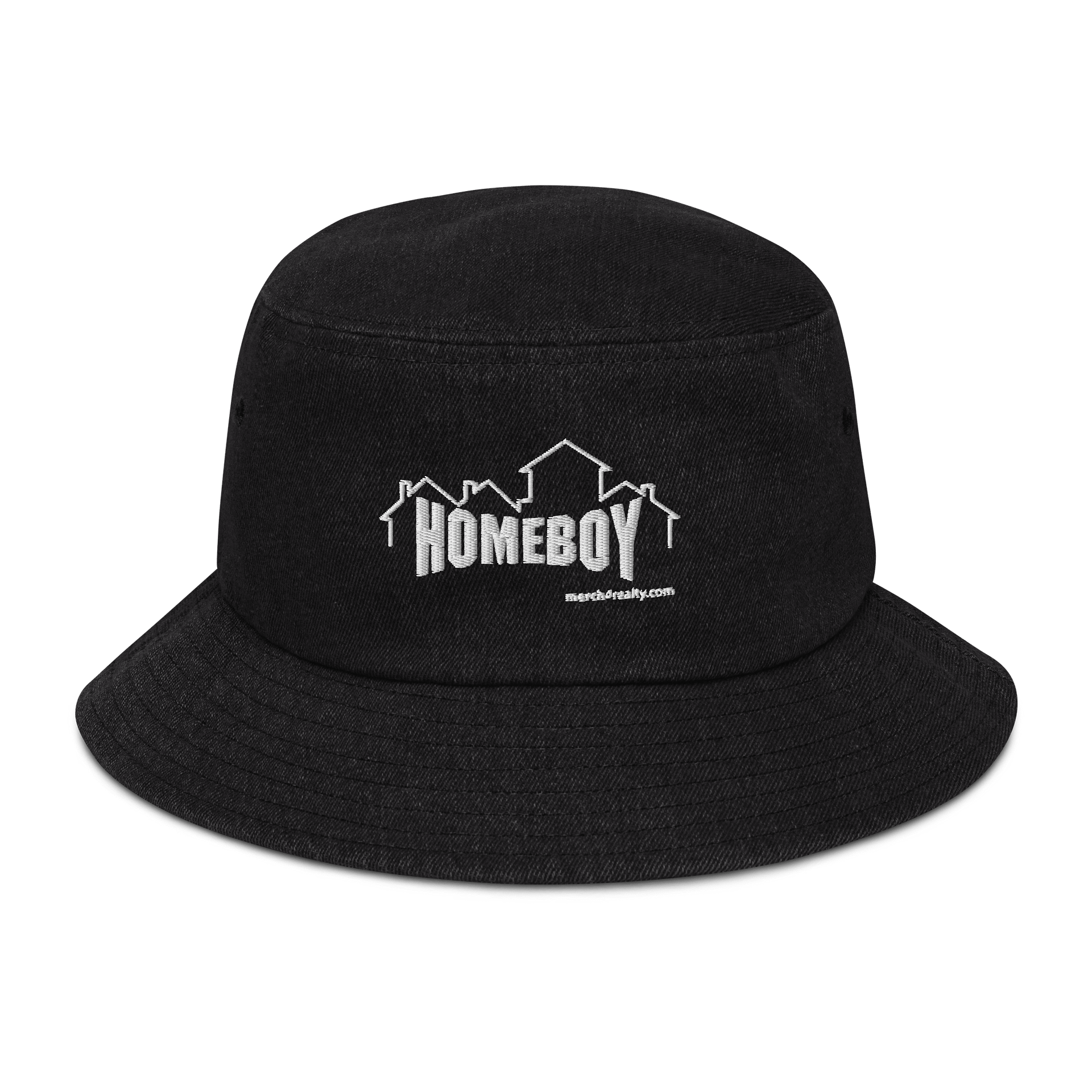 HOMEBOY Peak Symmetry Denim Bucket Hat product image (1)