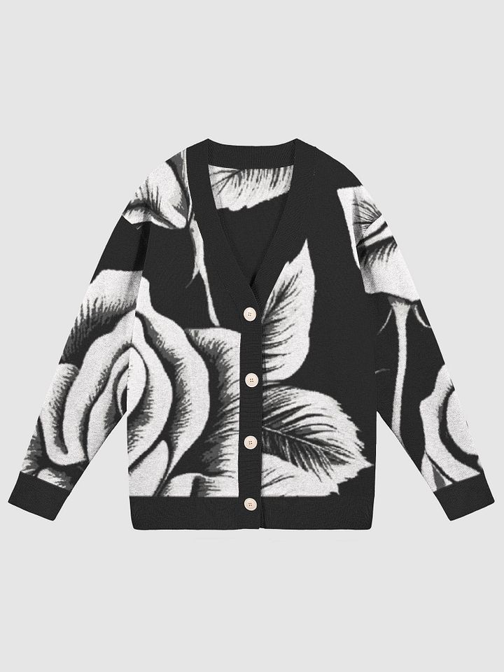 Blossom Noir Knitted Cardigan (Exclusive) product image (1)