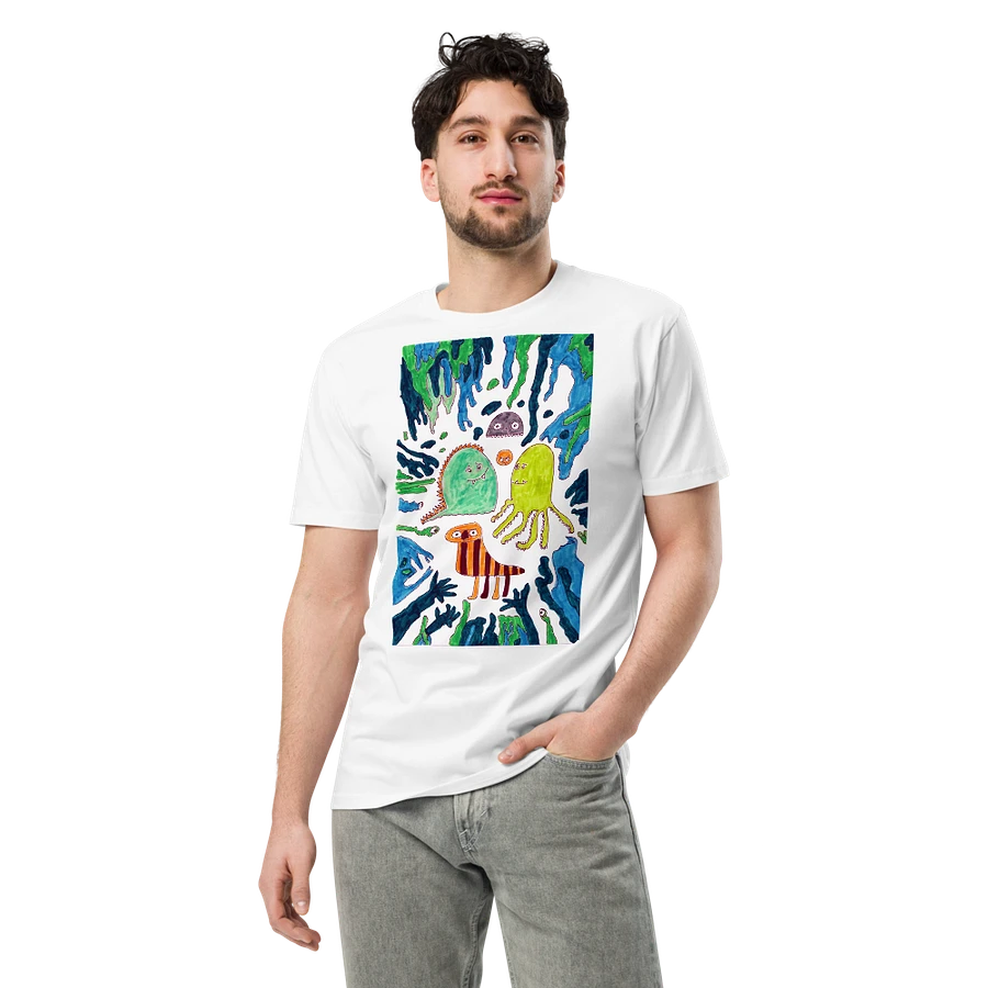 Abstract Doodle Monsters Unisex T Shirt product image (1)