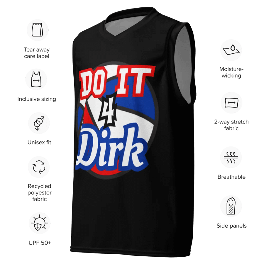 Doit4Dirk Basketball Jersey product image (7)