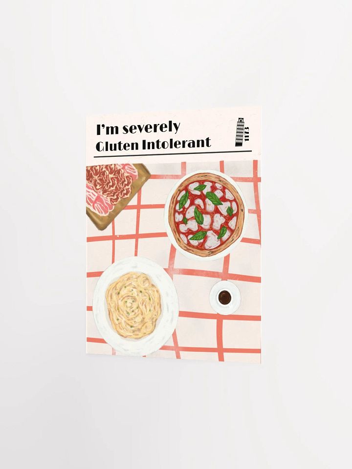 Gluten Intolerant Italy | Poster product image (4)