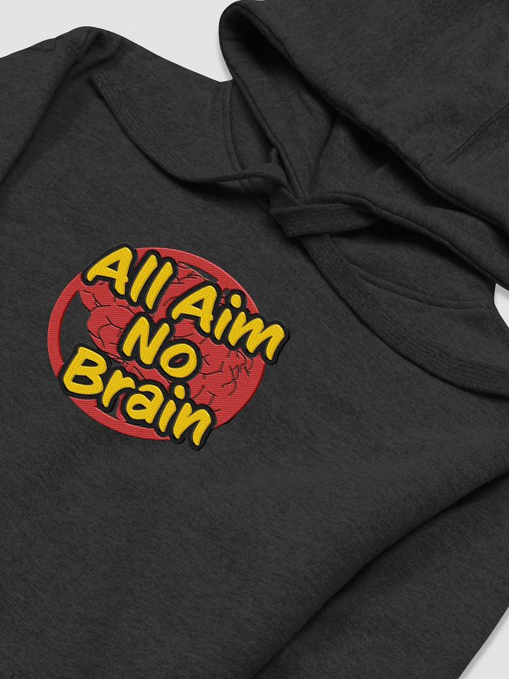 All Aim No Brain (Hoodie Embroidered) product image (1)