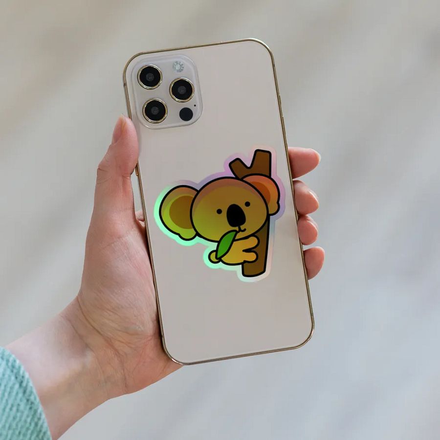 Koala Hug Holographic Sticker Sheet product image (8)
