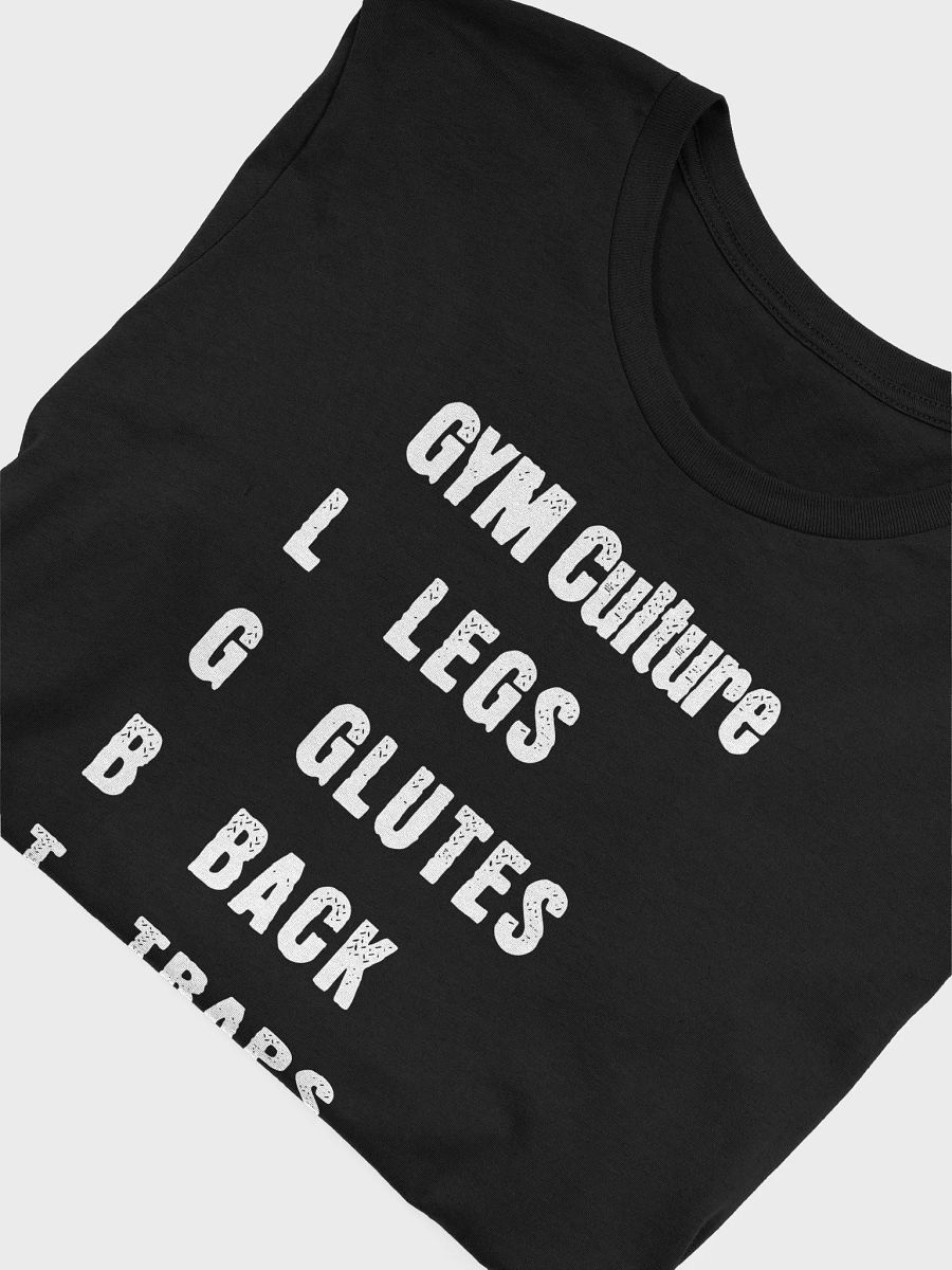 Gym Culture Alphabet T-Shirt product image (13)