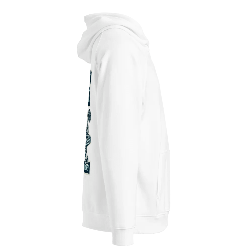 Sleek Blue Ribbon Eco Hoodie product image (4)