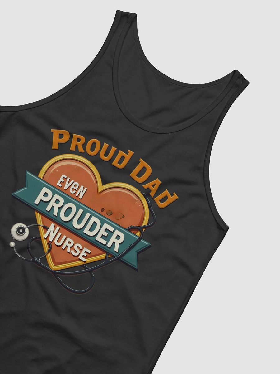 Proud Nurse Dad Stethoscope Tank product image (20)