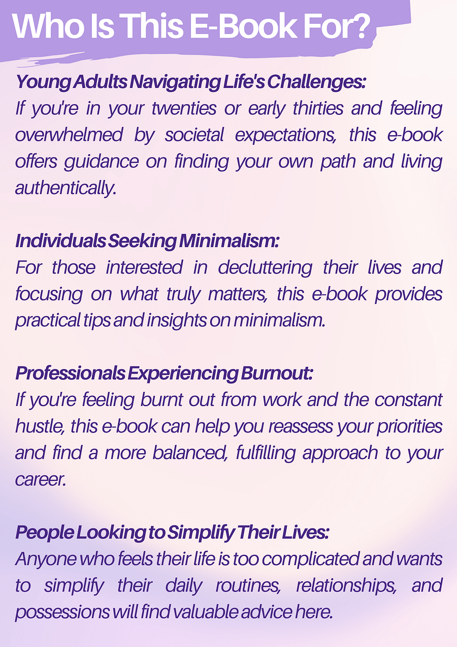 AUTHENTIC LIFE: The Art of Simple Living (ebook) product image (3)