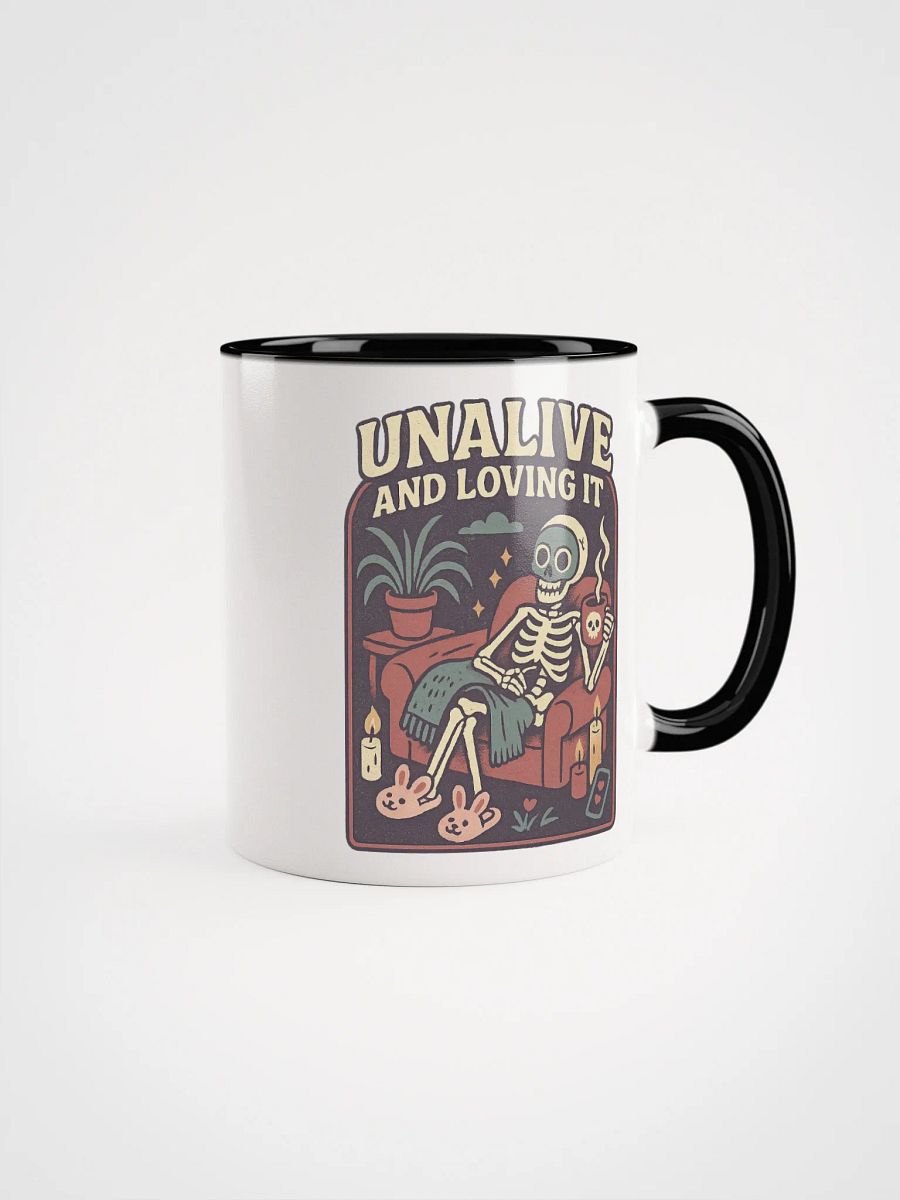 Unalive And Loving It Accent Mug product image (2)