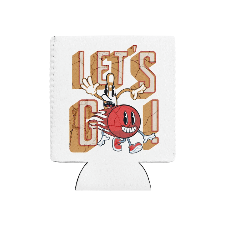 Lets Go Mascot Bowling Can Cooler product image (1)