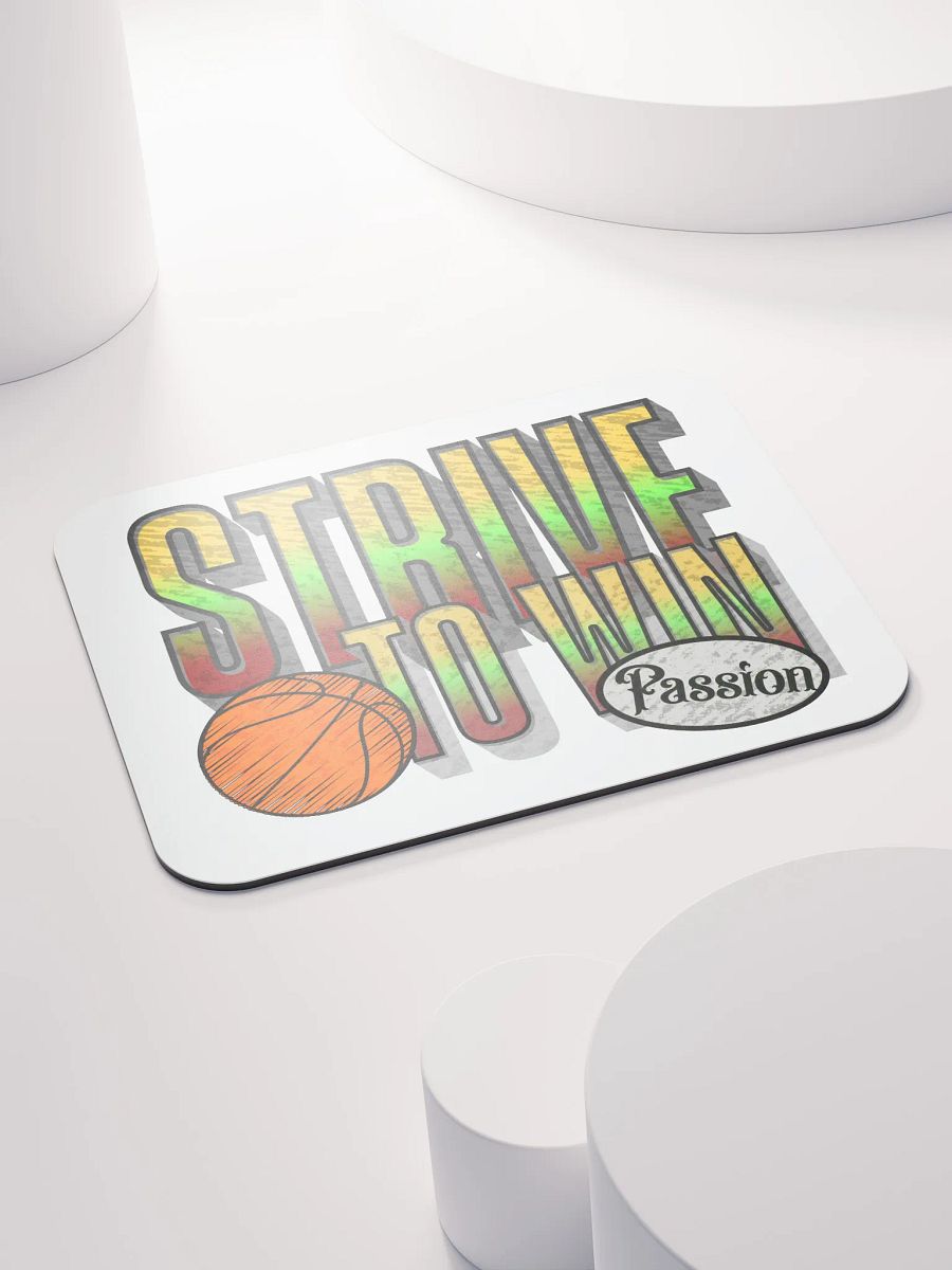 Strive To Win Basketball Passion Mouse Pad product image (4)