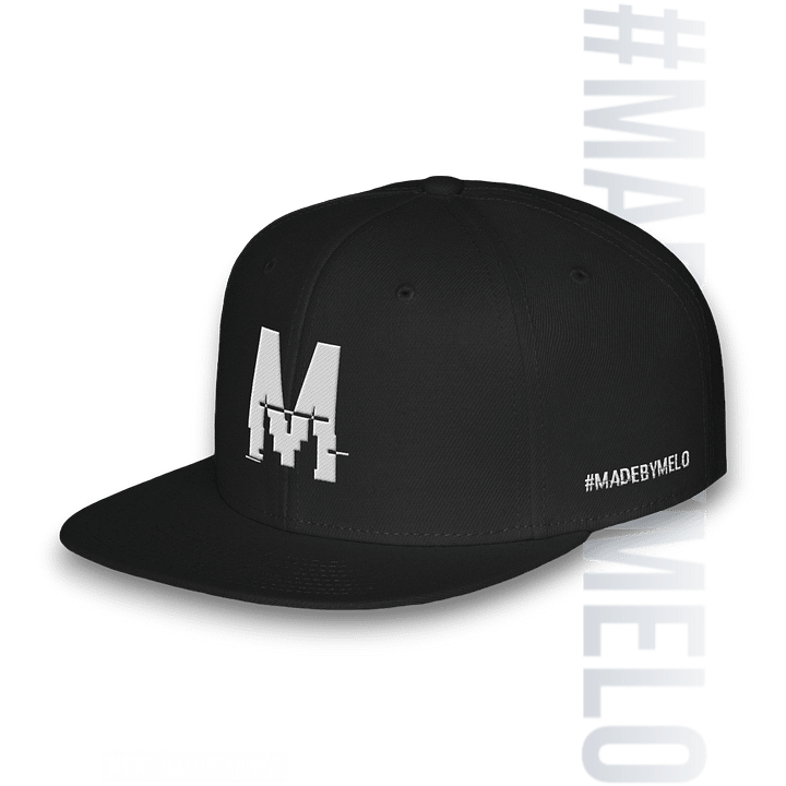 MELO CREW x Whiteout - Snapback Hat | #MadeByMELO product image (1)