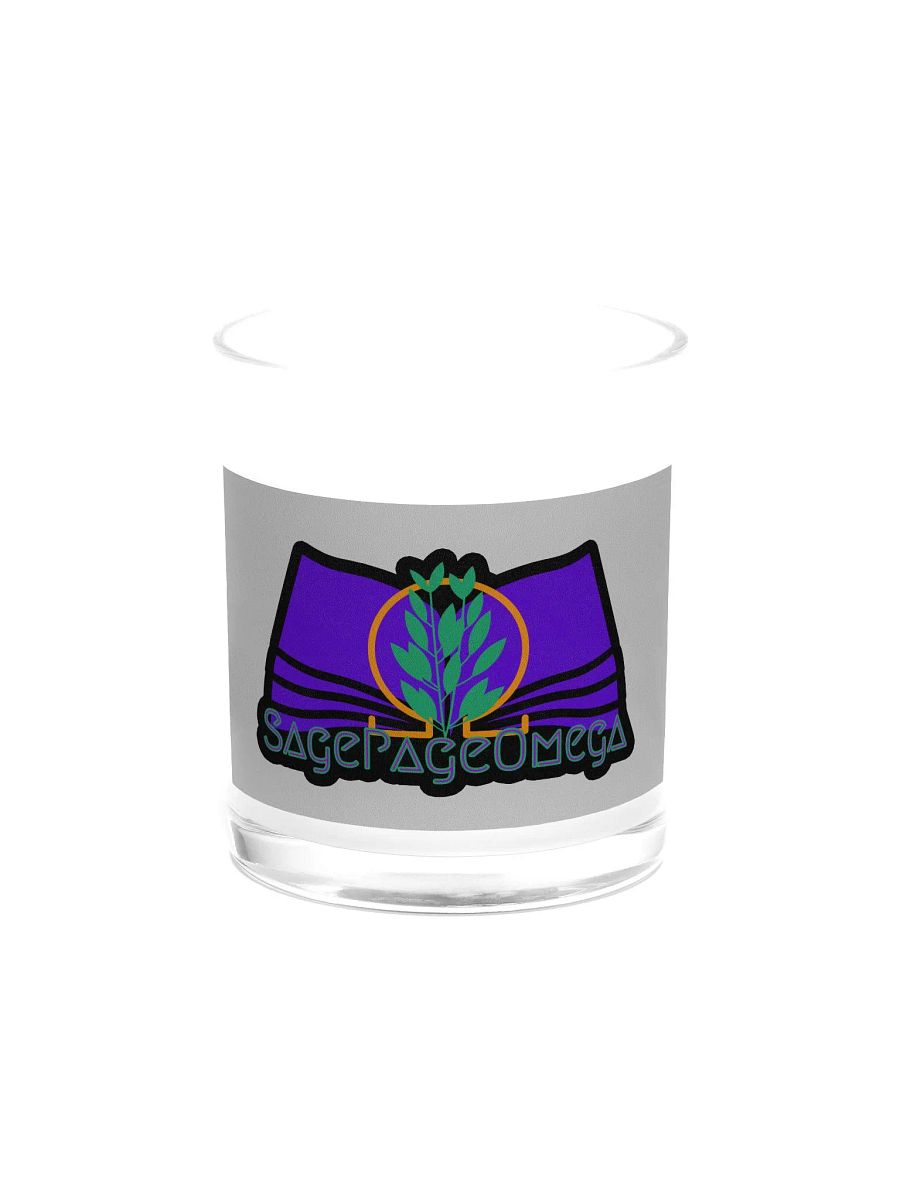 Soy Wax Candle In A Glass Jar - SagePageOmega product image (1)
