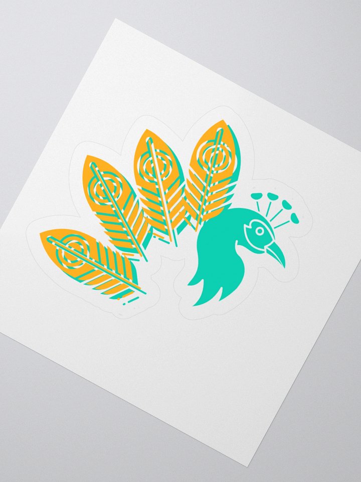 Hera Peacock Sticker product image (6)