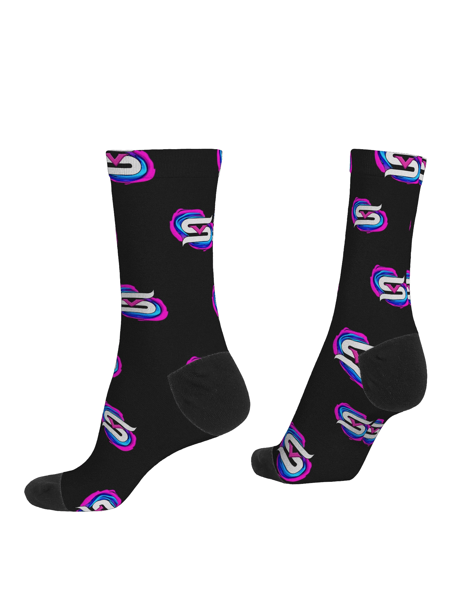 Eco-Chic Abstract Crew Socks product image (4)