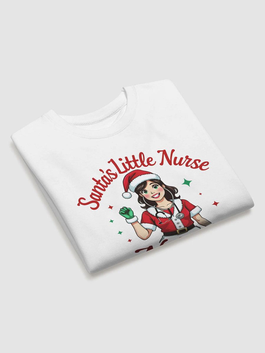 Santa's Stethoscope Little Nurse Premium Sweatshirt product image (23)