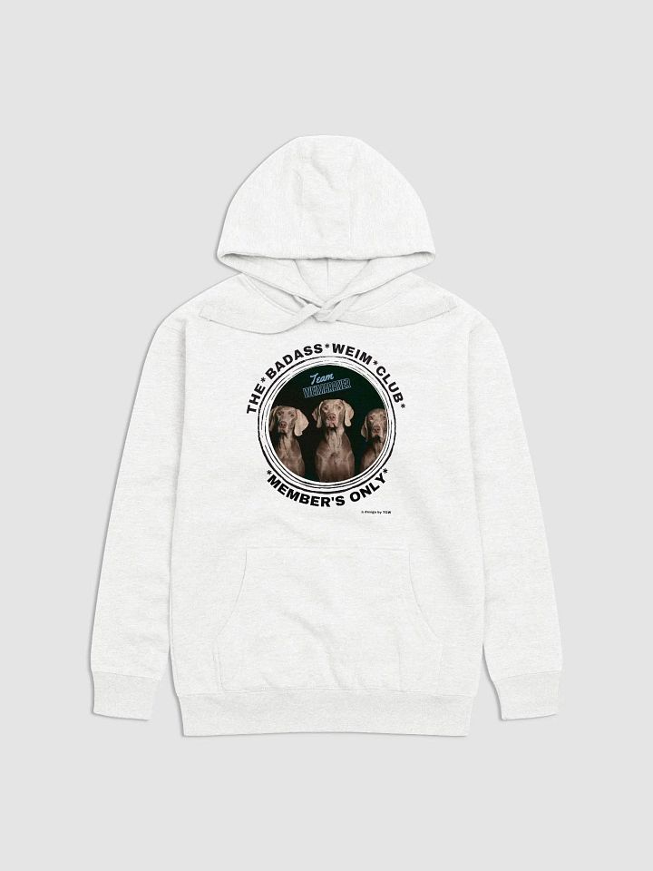 The Badass Weim Club - Cotton Heritage Unisex Premium Hoodie product image (2)
