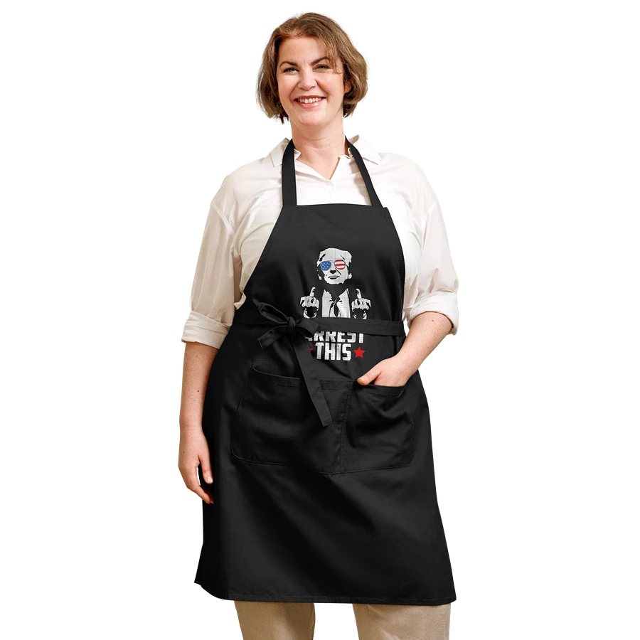 Arrest This Cotton Apron: Stylish & Sustainable Kitchen Essential product image (12)