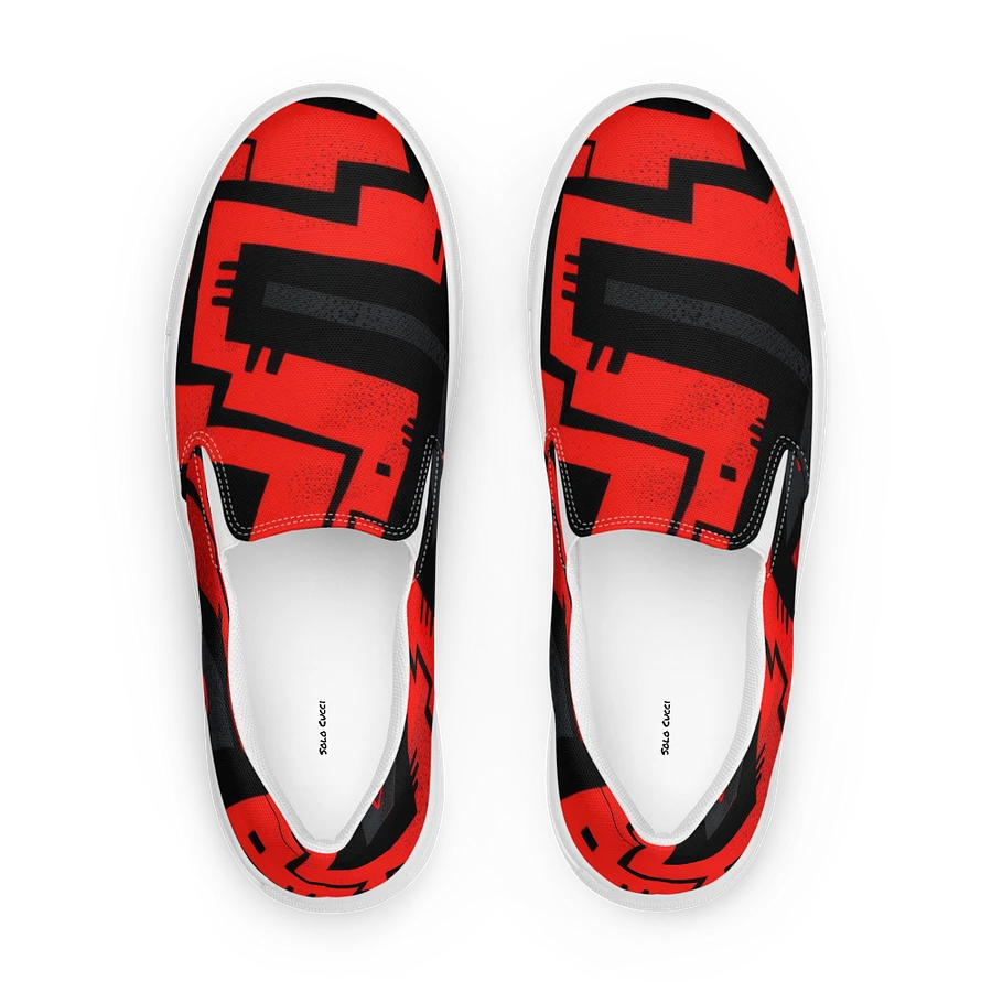 Red Splash Slip-Ons product image (1)
