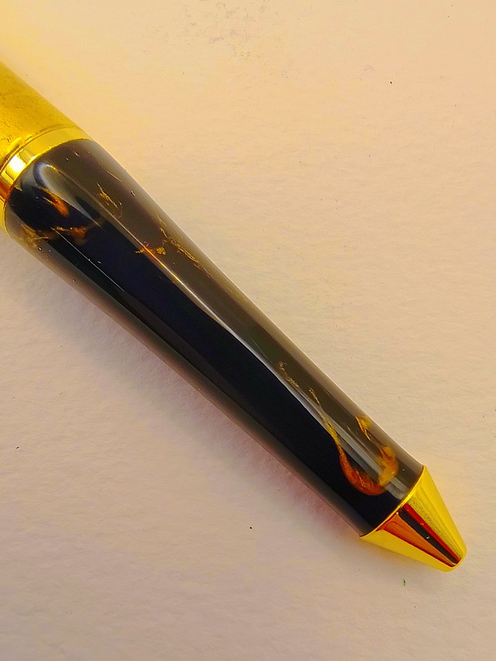 Black Powder & Gold: A Pen with Fire product image (1)