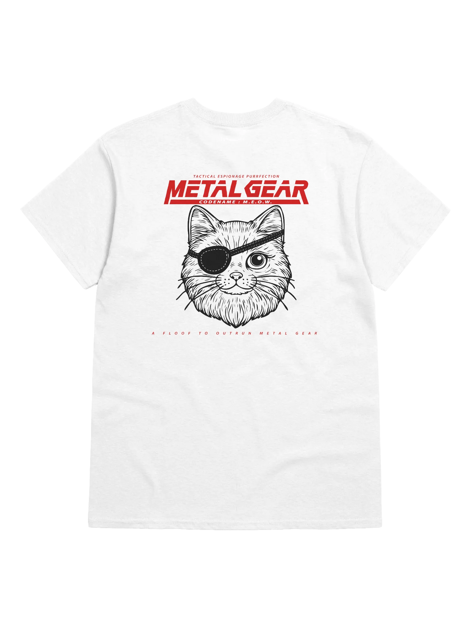 Metal Gear : M.E.O.W Gildan T-Shirt product image (2)