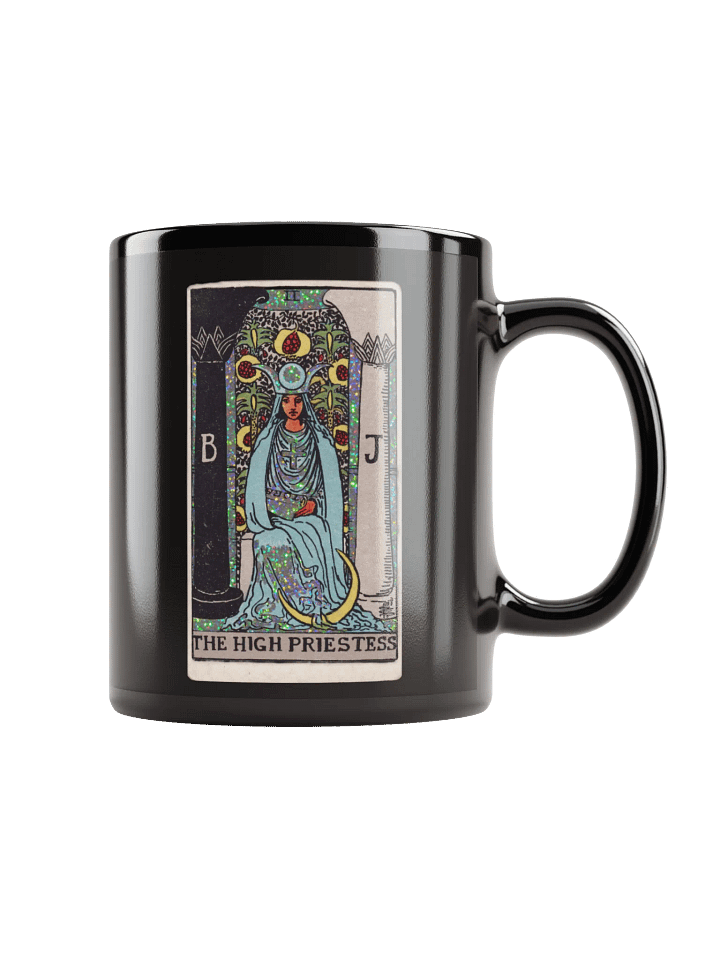 The High Priestess Holo Card Mug product image (1)