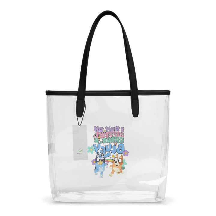 Chaos & Caffeine Clear Tote Bag product image (2)