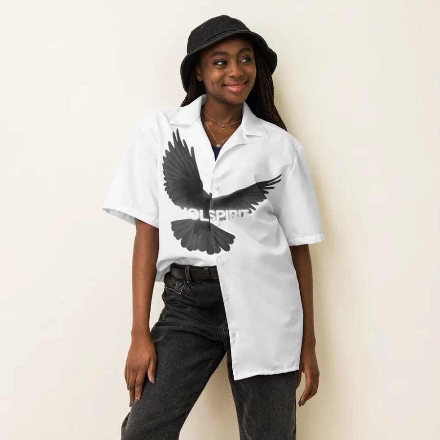 Mens Divine Flight Hawaiian Shirt product image (3)