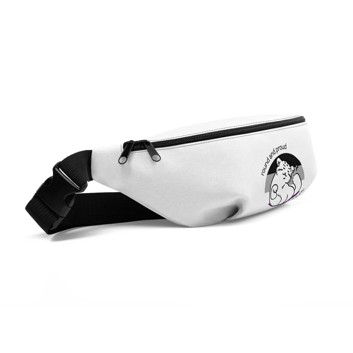 Round and Proud Manul Asexual Version - Fanny Pack product image (2)