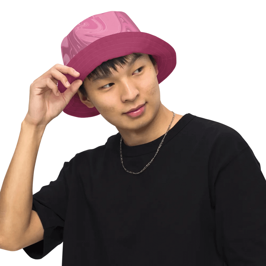 Cute Swirl Reversible Bucket Hat product image (8)