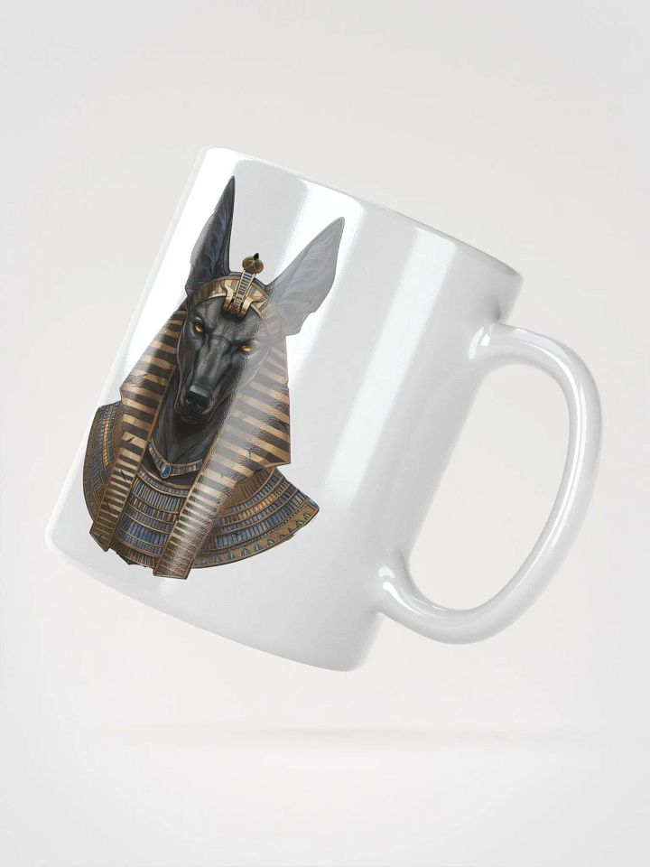 Anubis - The God of the Dead White Glossy Mug product image (2)
