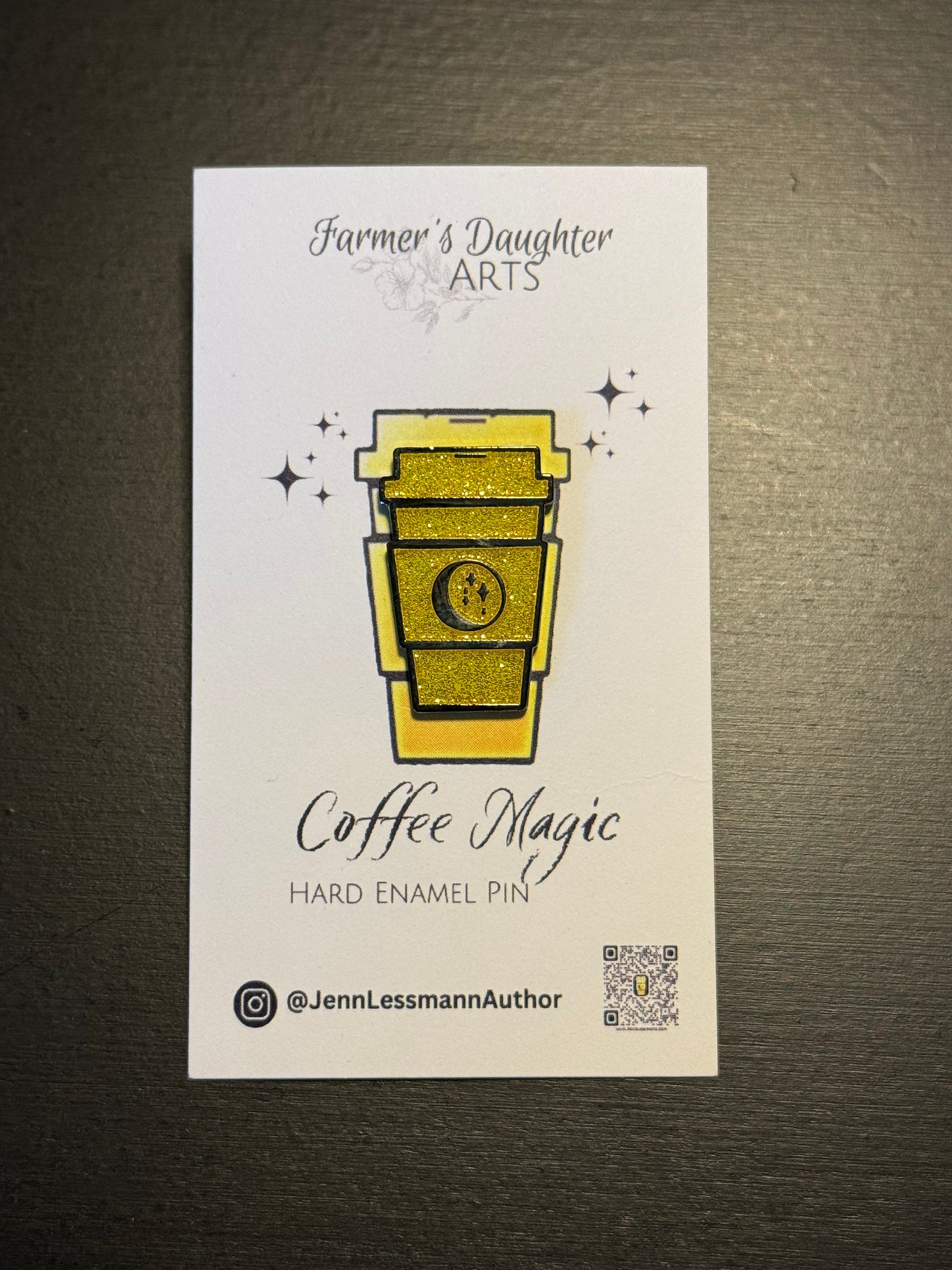 Coffee Magic Enamel Pin product image (1)