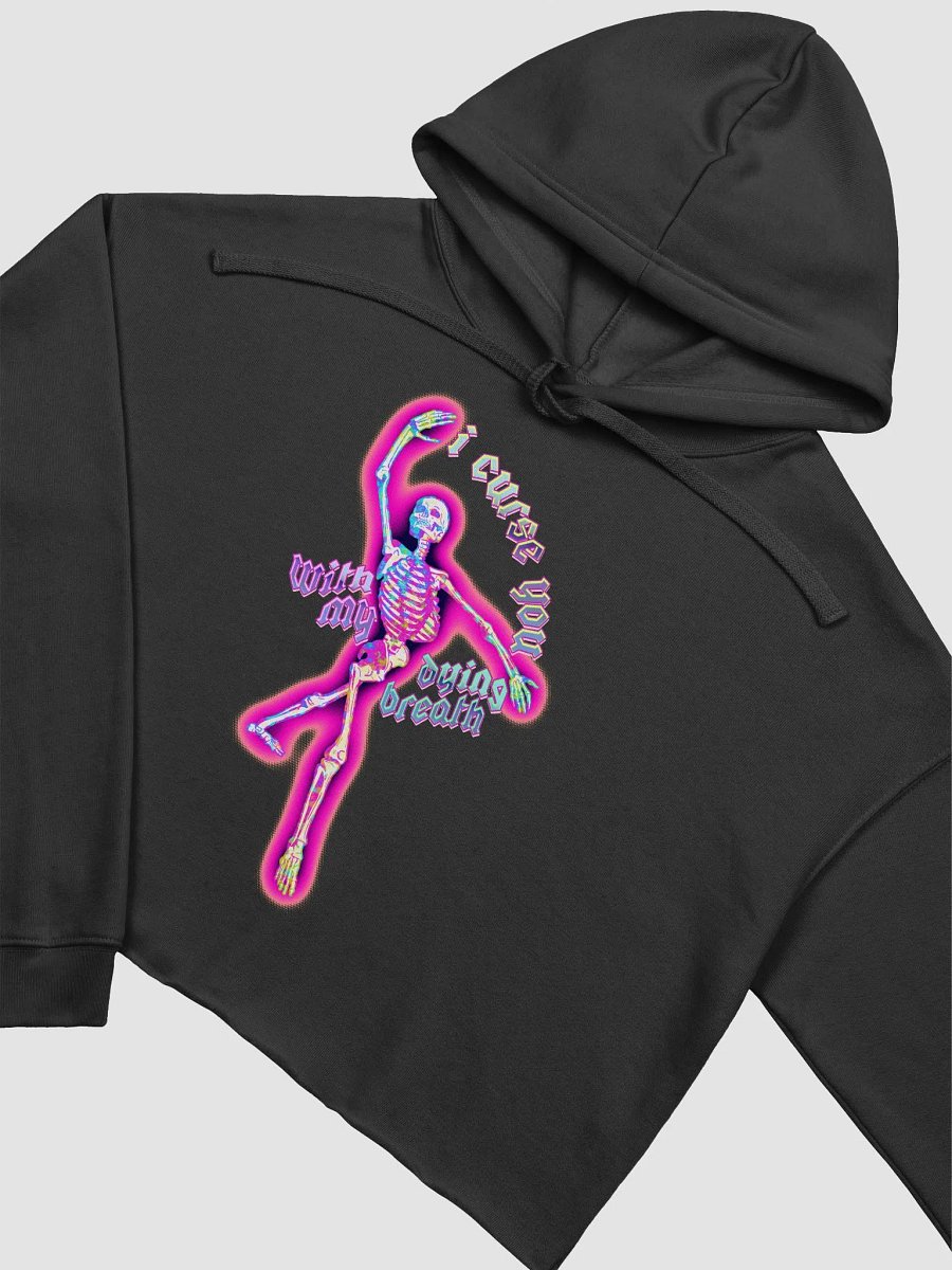 I Curse You Crop Hoodie product image (8)