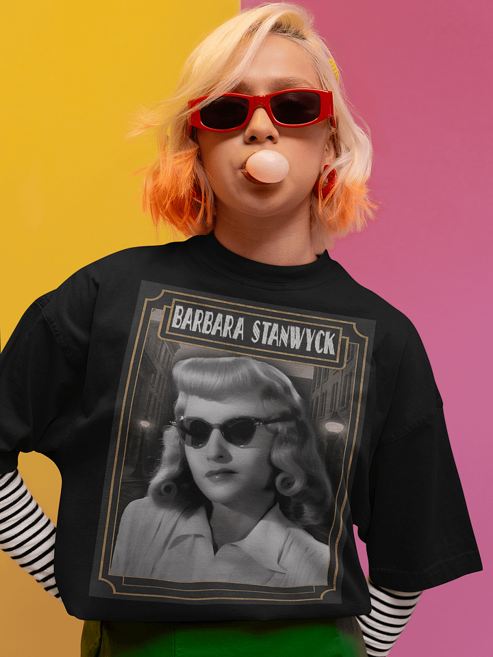 Barbara Stanwyck Exclusive Hollywood Mysteries T-Shirt product image (2)
