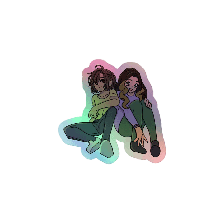 Blake and Naomi Collab Holographic Sticker Set product image (1)