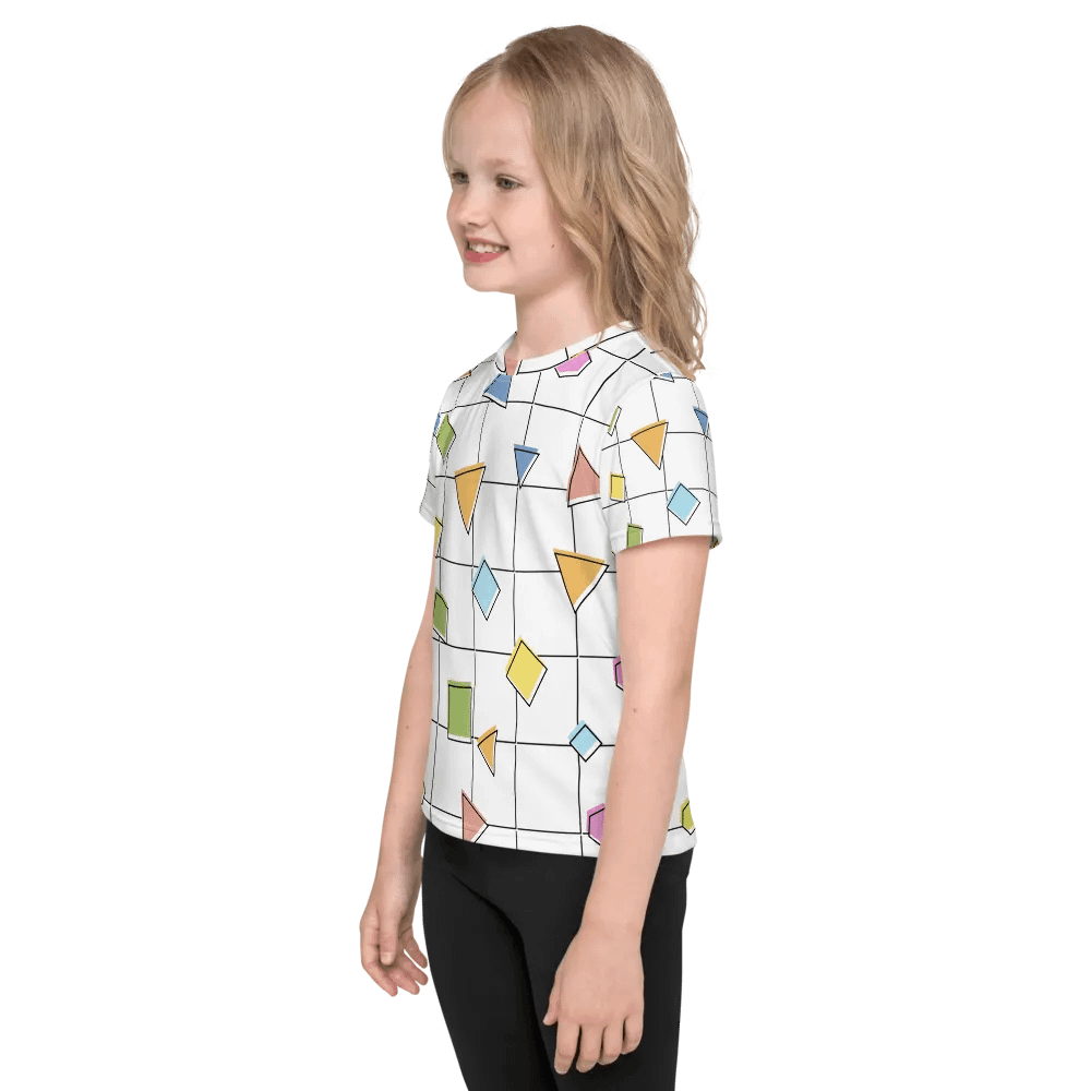 All-Over Print Kids Crew Neck T-Shirt product image (3)
