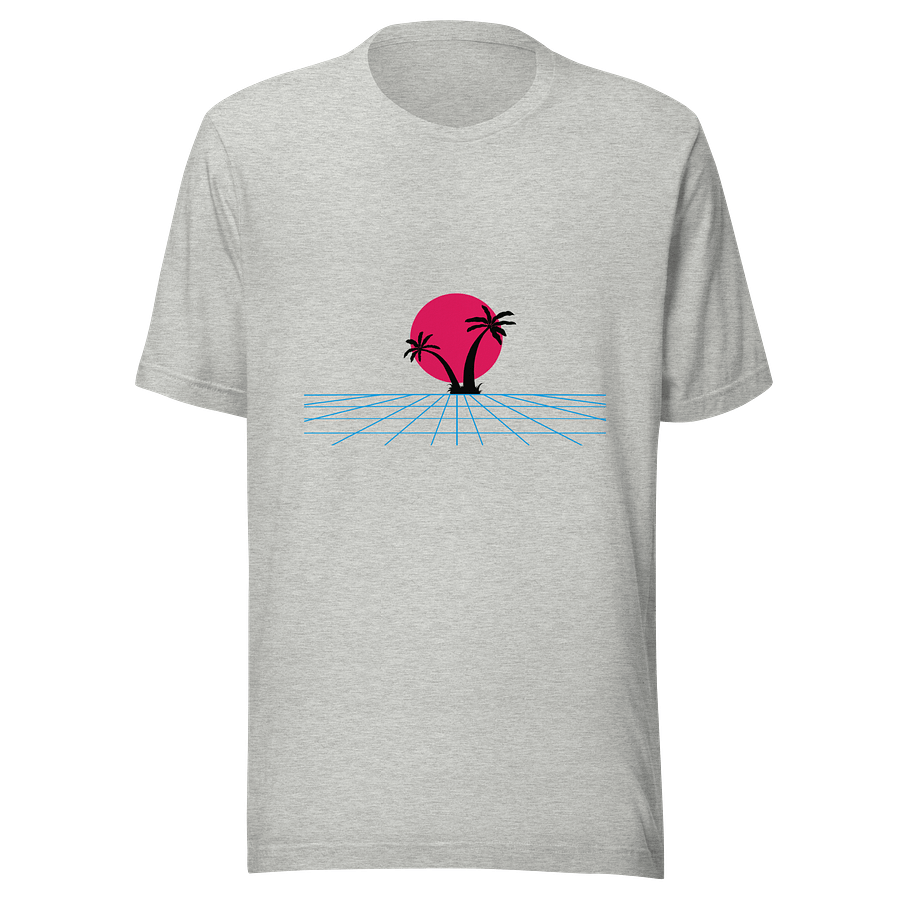 Retro-Futuristic Grid T-Shirt product image (1)