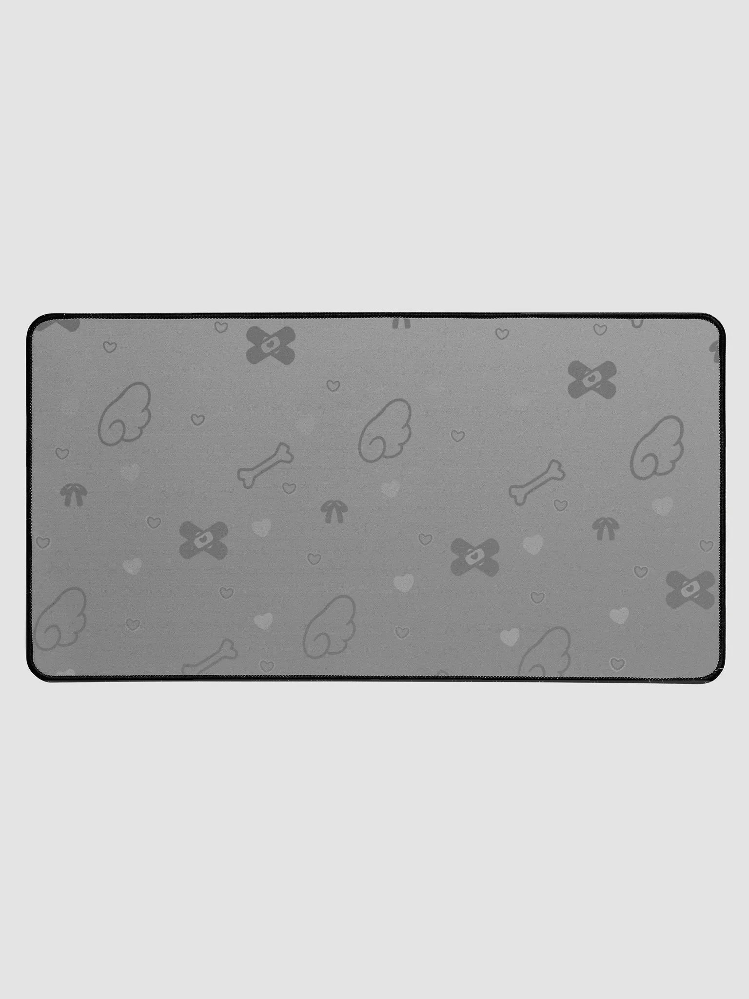 ♡ B&W pattern deskpad ♡ product image (1)