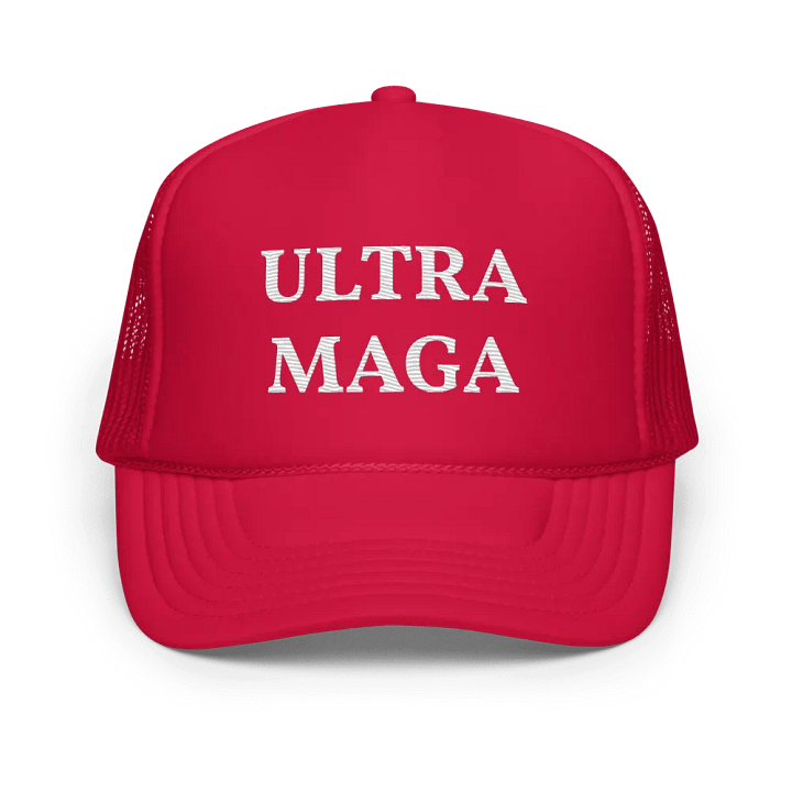 Ultra MAGA - Embroidered Trucker Cap Hat product image (1)