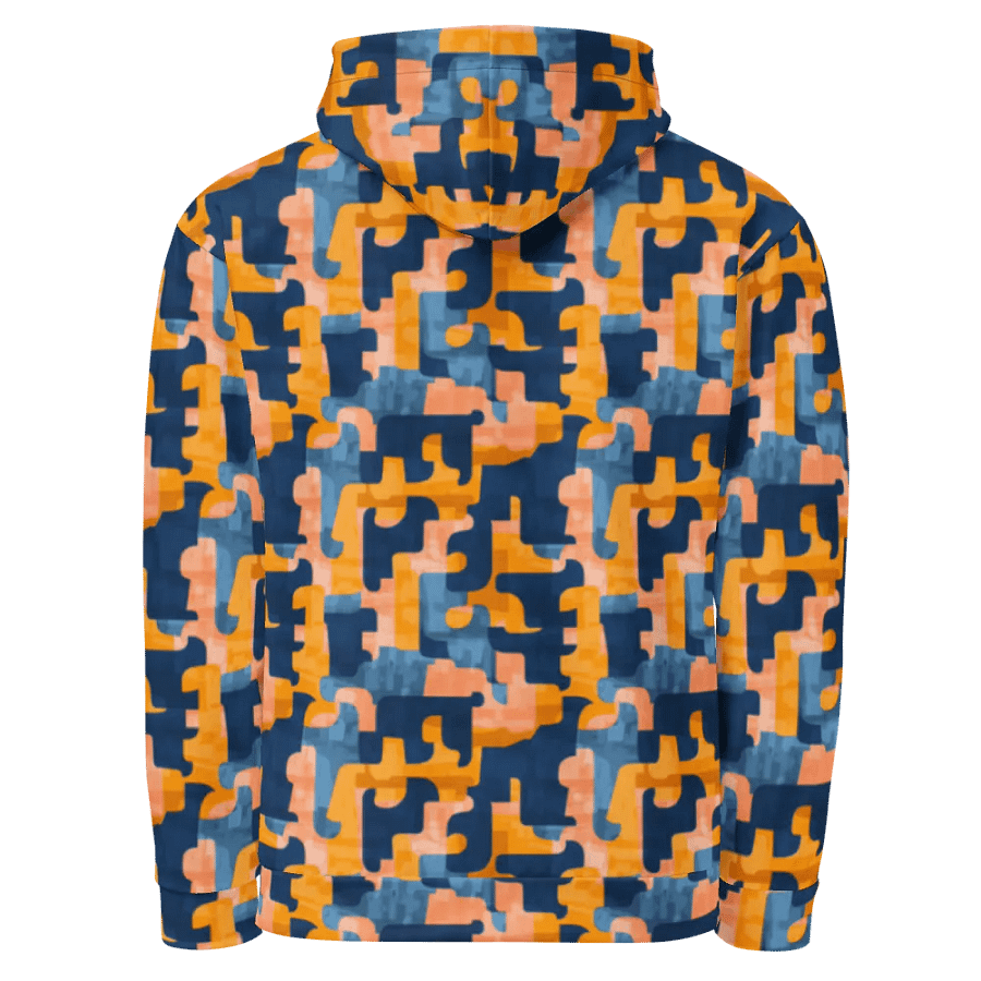 Flowing Shapes | Recycled Unisex Hoodie product image (6)