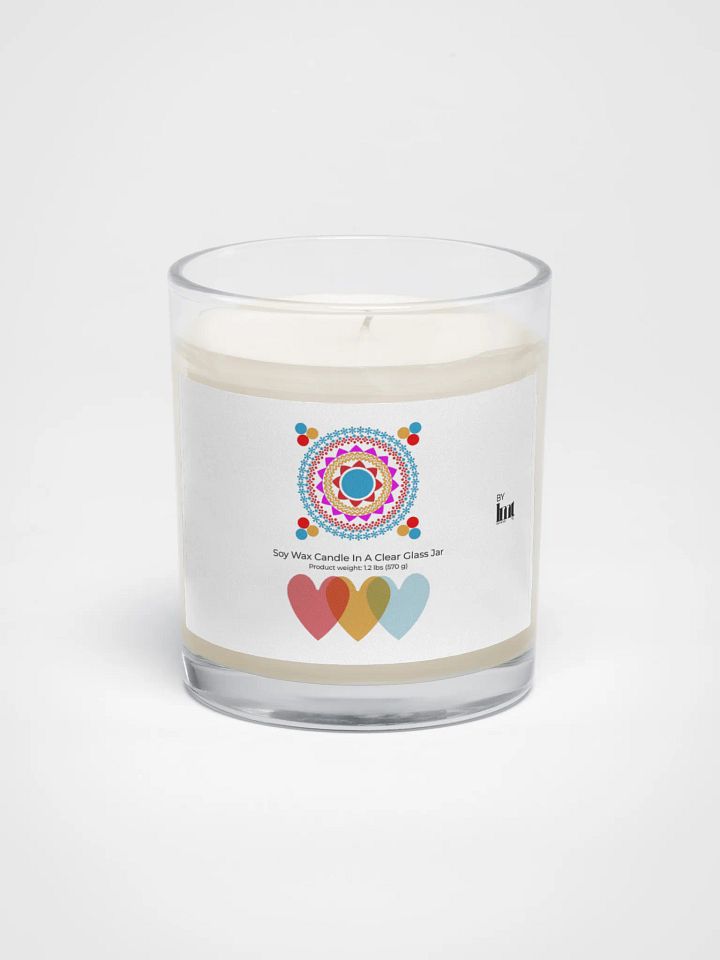 Geometric Bliss Soy Wax Candle product image (1)