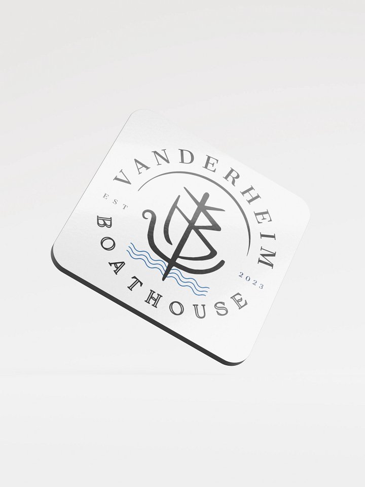VANDERHEIM BOATHOUSE WHITE COASTER product image (2)