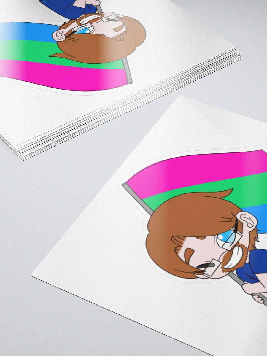 Shemp Polysexual Sticker! product image (5)