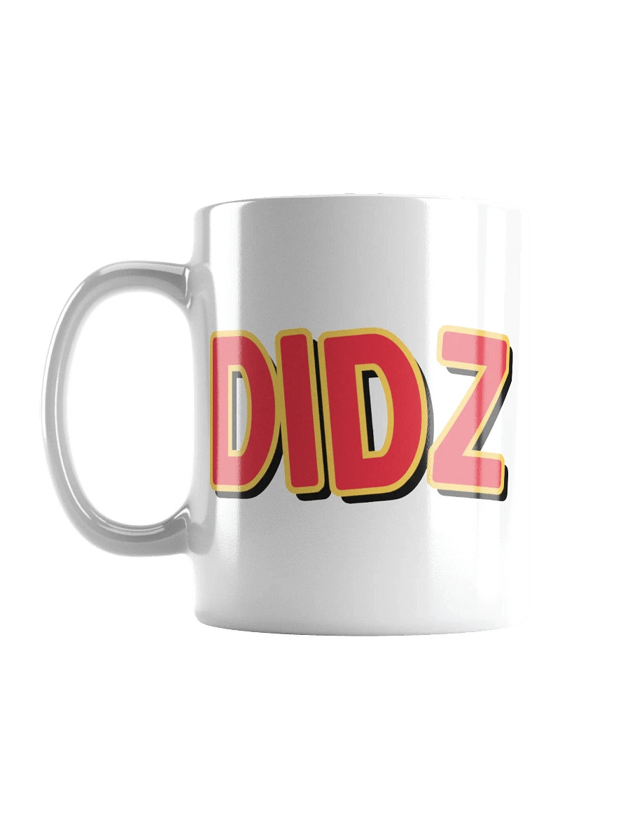 Didz 'Red' White Mug product image (6)
