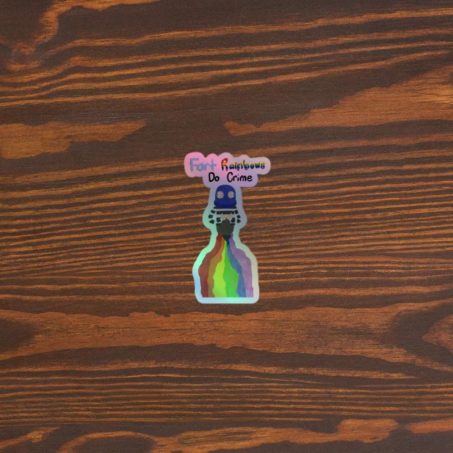 Fart Rainbows Do Crime - Holo product image (3)